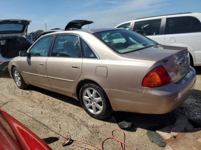 4T1BF28B61U187503 - 2001 TOYOTA AVALON XL BEIGE photo 2