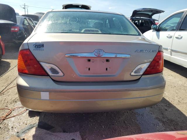 4T1BF28B61U187503 - 2001 TOYOTA AVALON XL BEIGE photo 6