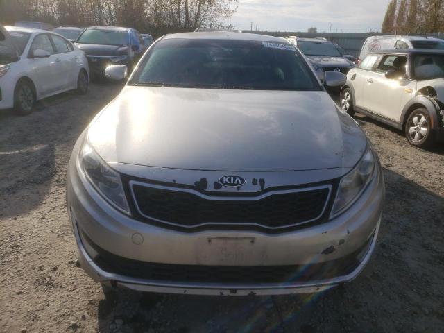 KNAGM4AD9D5047237 - 2013 KIA OPTIMA HYBRID GRAY photo 5