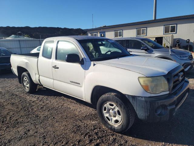 5TETX22N37Z358605 - 2007 TOYOTA TACOMA ACCESS CAB WHITE photo 4