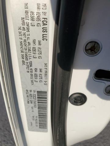 2C3CDZFJ7GH316429 - 2016 DODGE CHALLENGER R/T SCAT PACK WHITE photo 12