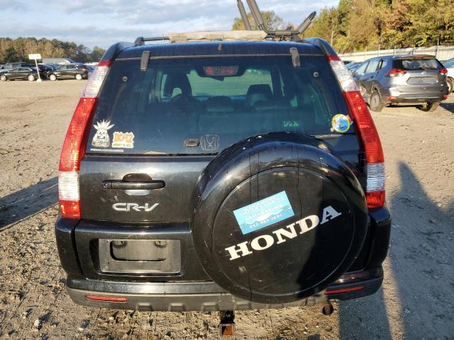 SHSRD78915U321781 - 2005 HONDA CR-V SE BLACK photo 6