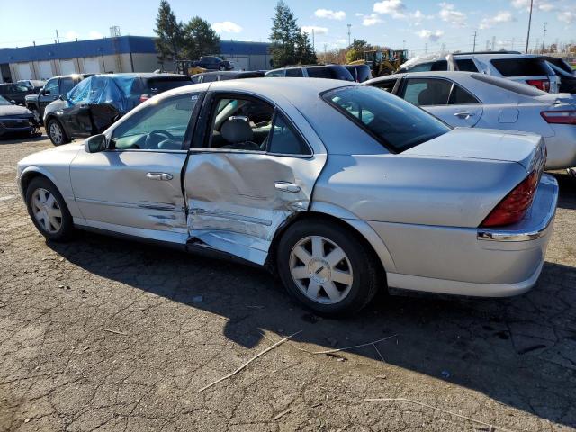 1LNHM86S72Y602845 - 2002 LINCOLN LS Gümüş foto 2