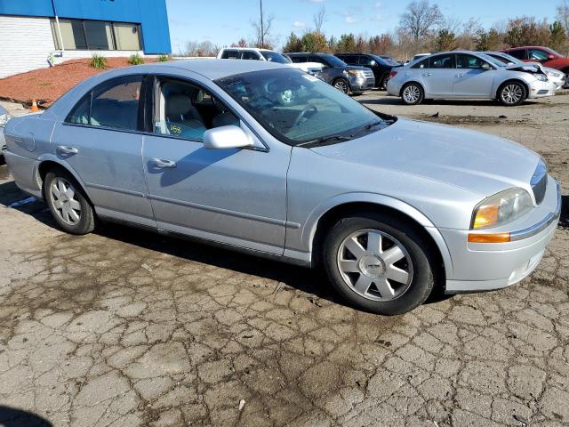 1LNHM86S72Y602845 - 2002 LINCOLN LS Gümüş foto 4