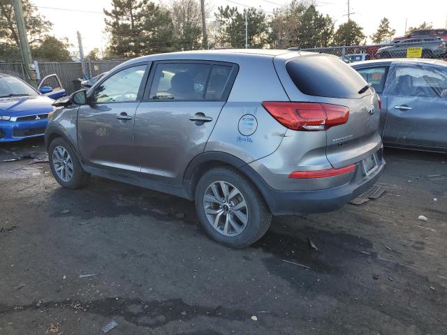 KNDPB3AC5E7596336 - 2014 KIA SPORTAGE BASE SILVER photo 2