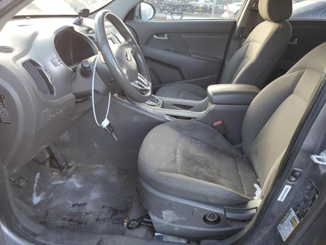 KNDPB3AC5E7596336 - 2014 KIA SPORTAGE BASE SILVER photo 7