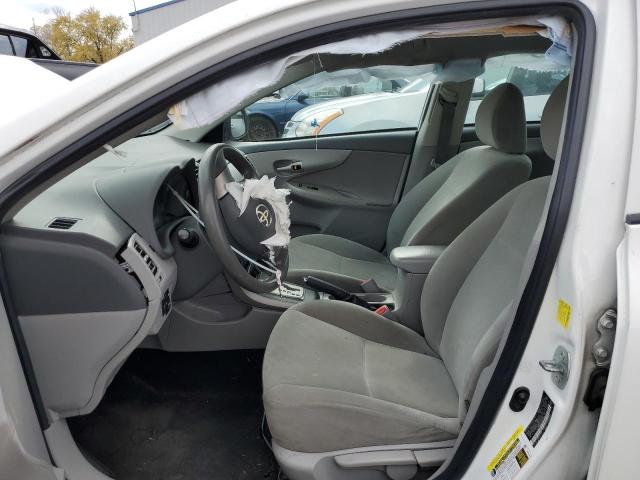 2T1BU4EE9AC396106 - 2010 TOYOTA COROLLA LE BASE WHITE photo 7