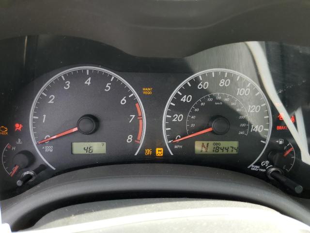 2T1BU4EE9AC396106 - 2010 TOYOTA COROLLA LE BASE WHITE photo 9