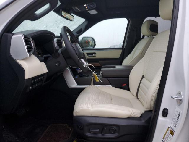 5TFMC5EC0PX003412 - 2023 TOYOTA TUNDRA CREWMAX PLATINUM Weiß Foto 7