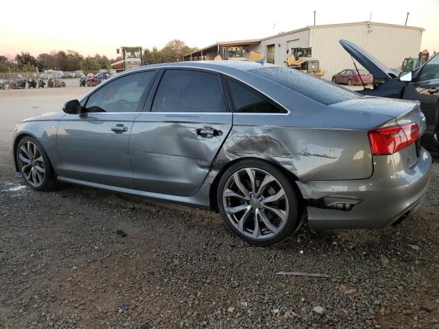 WAUHGAFC4DN060889 - 2013 AUDI A6 PRESTIGE SILVER photo 2