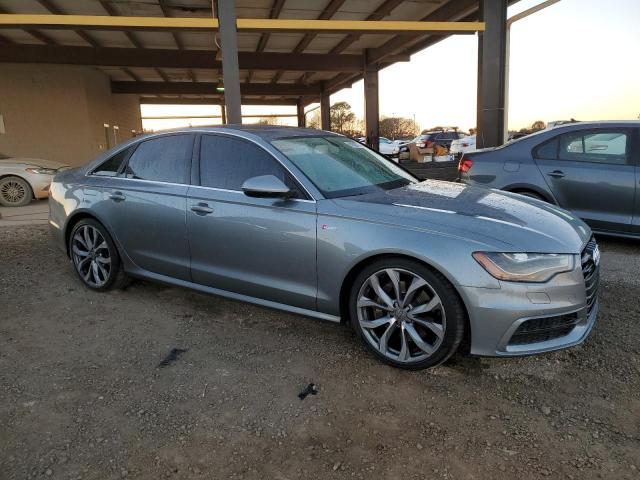 WAUHGAFC4DN060889 - 2013 AUDI A6 PRESTIGE SILVER photo 4