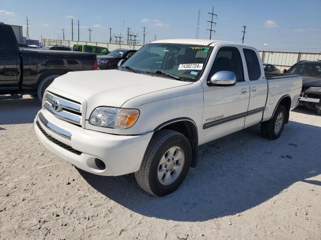 5TBRU34136S477469 - 2006 TOYOTA TUNDRA ACCESS CAB SR5 WHITE photo 1