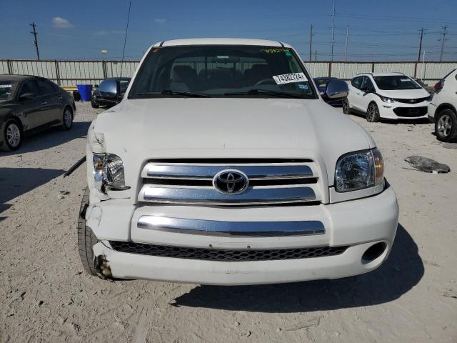 5TBRU34136S477469 - 2006 TOYOTA TUNDRA ACCESS CAB SR5 WHITE photo 5