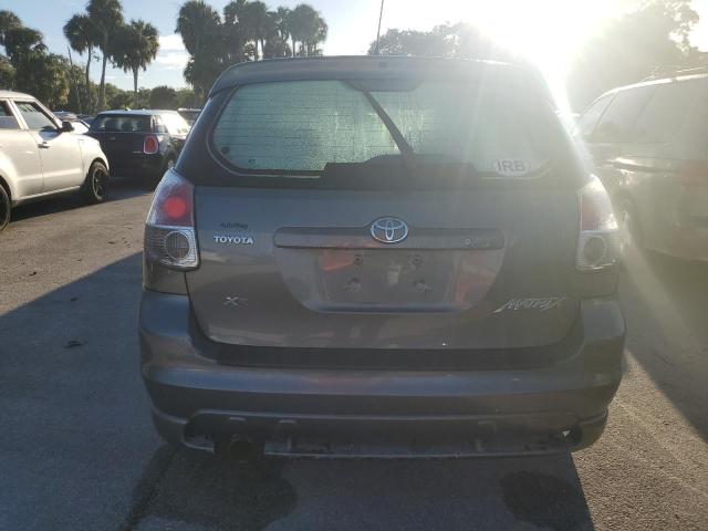 2T1KR32E66C576909 - 2006 TOYOTA COROLLA MA XR GRAY photo 6