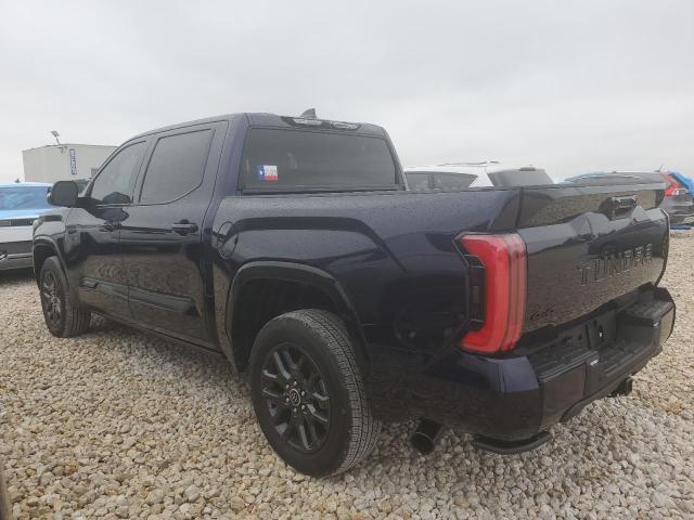 5TFNA5DB1PX114411 - 2023 TOYOTA TUNDRA CREWMAX PLATINUM Blau Foto 2