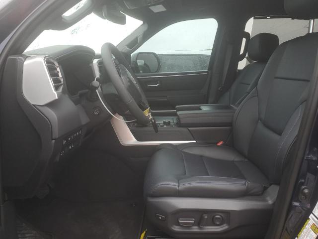 5TFNA5DB1PX114411 - 2023 TOYOTA TUNDRA CREWMAX PLATINUM Blau Foto 7