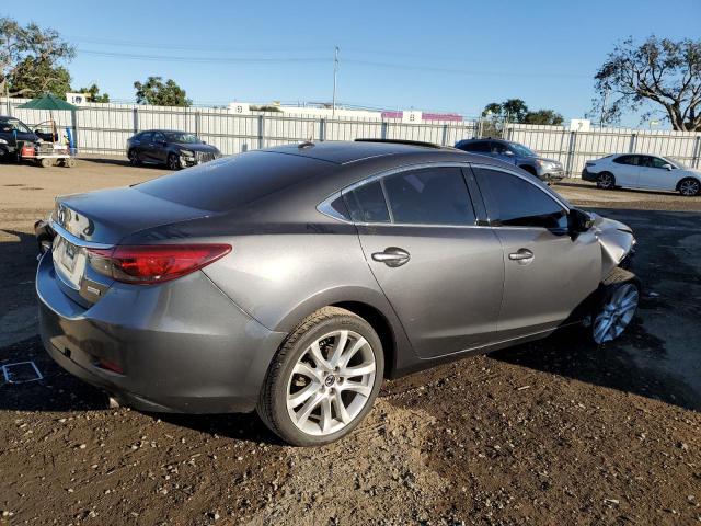 JM1GJ1T51G1445487 - 2016 MAZDA 6 TOURING GRAY photo 3