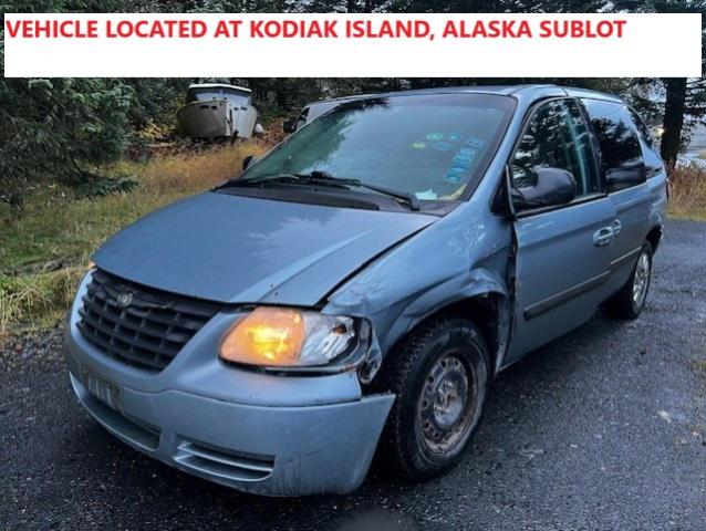 1A4GP45R76B556967 - 2006 CHRYSLER TOWN & COU ლურჯი ფოტო 1