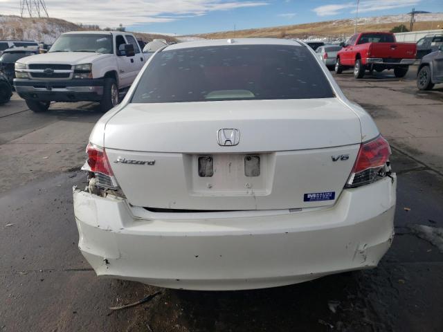 1HGCP36849A024902 - 2009 HONDA ACCORD EXL WHITE photo 6