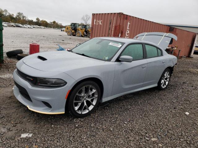 2C3CDXHG5NH103630 - 2022 DODGE CHARGER GT GRAY photo 1