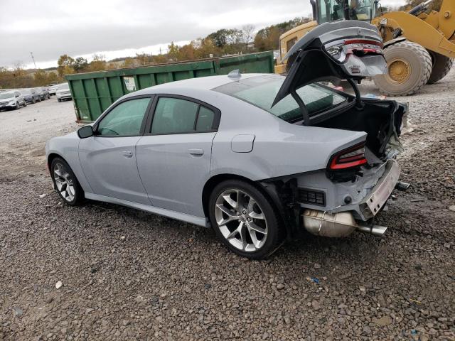 2C3CDXHG5NH103630 - 2022 DODGE CHARGER GT GRAY photo 2