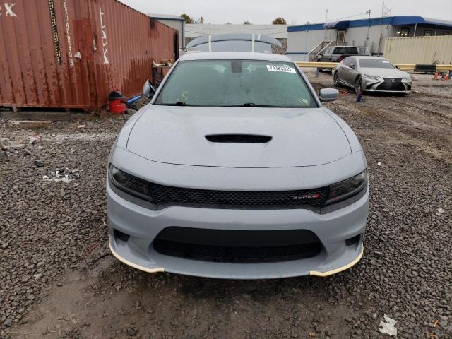2C3CDXHG5NH103630 - 2022 DODGE CHARGER GT GRAY photo 5