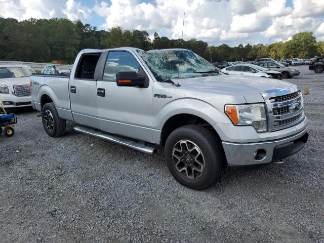 1FTFW1EF2EKG56143 - 2014 FORD F150 SUPERCREW GRAY photo 4