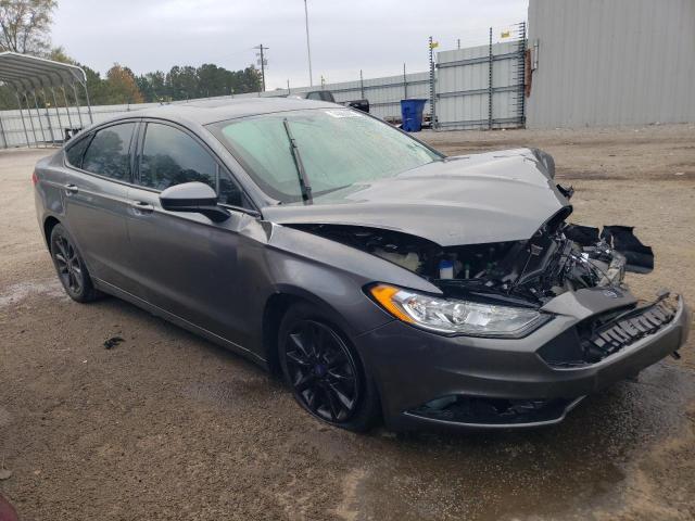 3FA6P0H75HR150081 - 2017 FORD FUSION SE GRAY photo 4