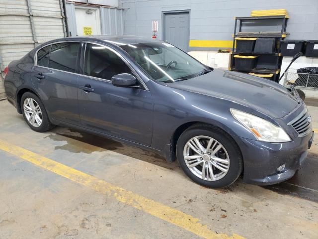 JN1CV6APXCM931943 - 2012 INFINITI G37 BASE BLUE photo 4