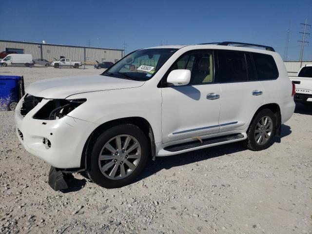 JTJHY7AX7B4078820 - 2011 LEXUS LX 570 WHITE photo 1