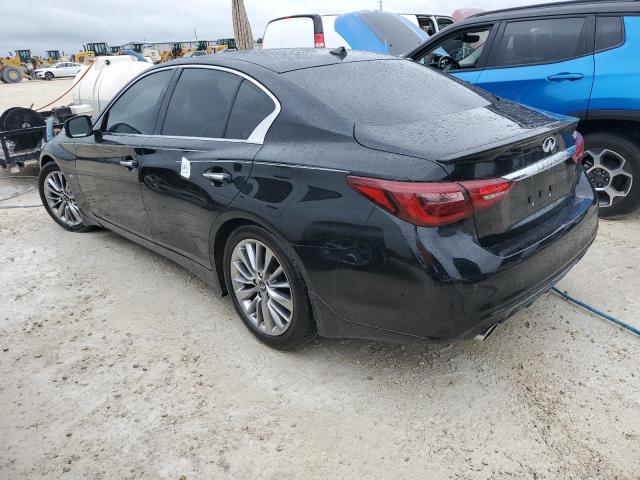 JN1EV7AP6JM351388 - 2018 INFINITI Q50 LUXE CHARCOAL photo 2