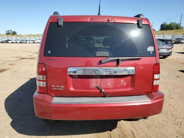 1J4PN5GK2BW531344 - 2011 JEEP LIBERTY LIMITED RED photo 6