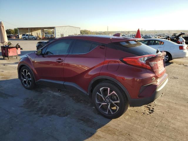 JTNKHMBXXK1019781 - 2019 TOYOTA C-HR XLE RED photo 2