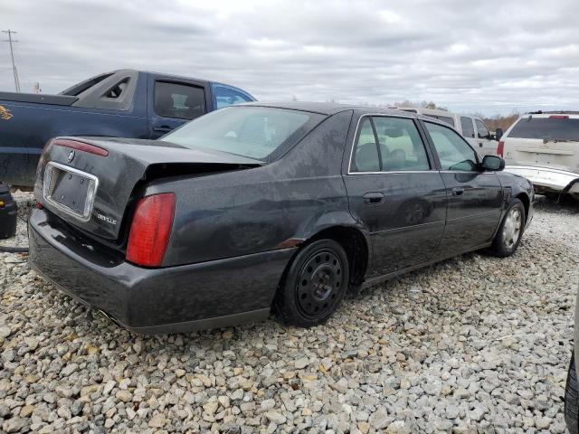 1G6KD54Y01U256985 - 2001 CADILLAC DEVILLE CHARCOAL photo 3