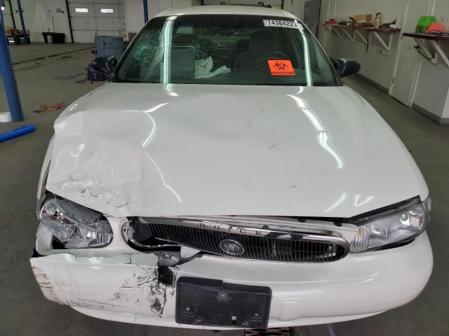 2G4WS52J231282864 - 2003 BUICK CENTURY CUSTOM WHITE photo 5