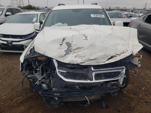 3C4PDDBG2ET252623 - 2014 DODGE JOURNEY SXT WHITE photo 5