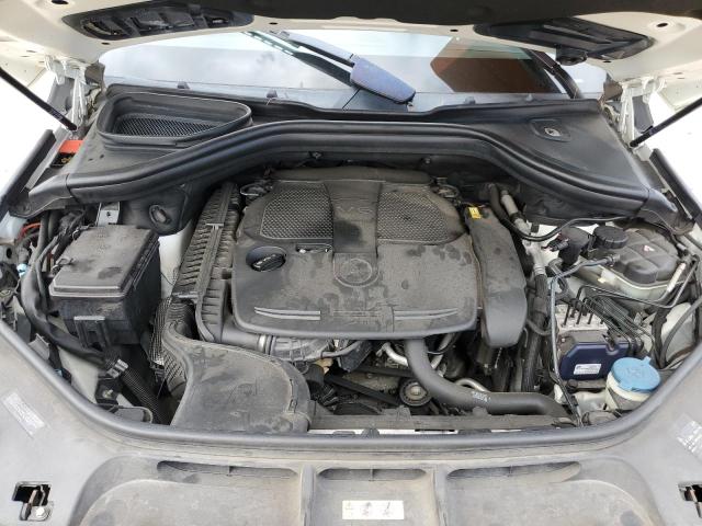 4JGDA5HB6CA070274 - 2012 MERCEDES-BENZ ML 350 4MATIC WHITE photo 12