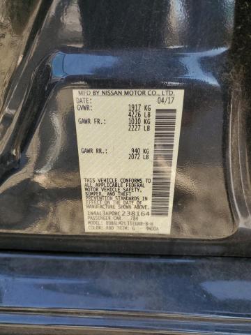 1N4AL3AP0HC238164 - 2017 NISSAN ALTIMA 2.5 BLACK photo 12