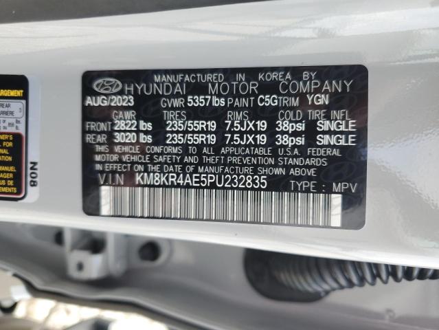 KM8KR4AE5PU232835 - 2023 HYUNDAI IONIQ 5 LIMITED GRAY photo 13