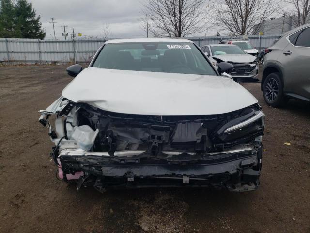 2HGFE2F55PH104159 - 2023 HONDA CIVIC SPORT თეთრი ფოტო 5