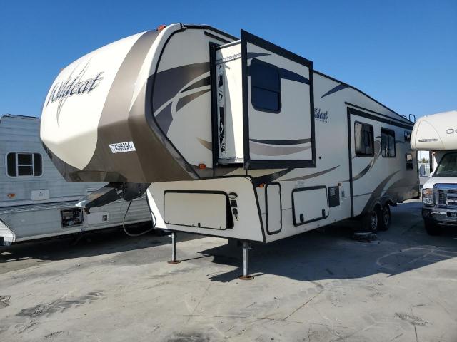 5ZT3WCXB3HG001214 - 2017 WILD 5TH WHEEL BEIGE photo 2