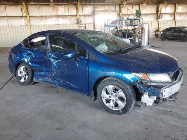 2HGFB2F50FH556933 - 2015 HONDA CIVIC LX BLUE photo 4