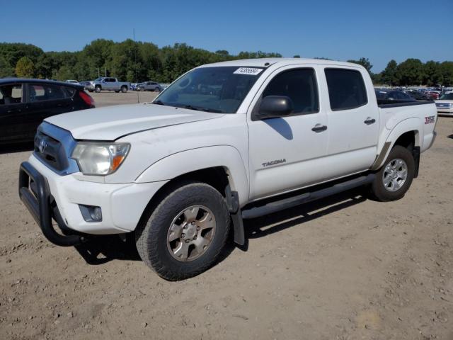 5TFJU4GN0DX035829 - 2013 TOYOTA TACOMA DOUBLE CAB PRERUNNER WHITE photo 1