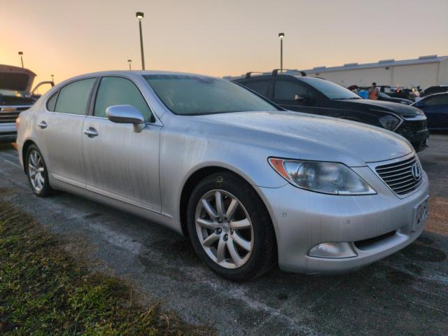 JTHGL46F375006668 - 2007 LEXUS LS 460L BEIGE photo 4