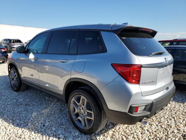 5FNYF8H56PB035993 - 2023 HONDA PASSPORT EXL SILVER photo 2