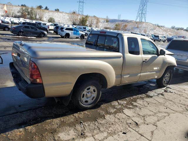 5TETX22N35Z108634 - 2005 TOYOTA TACOMA ACCESS CAB ოქროსფერი ფოტო 3
