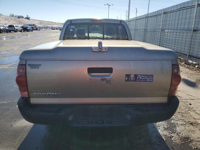 5TETX22N35Z108634 - 2005 TOYOTA TACOMA ACCESS CAB ოქროსფერი ფოტო 6