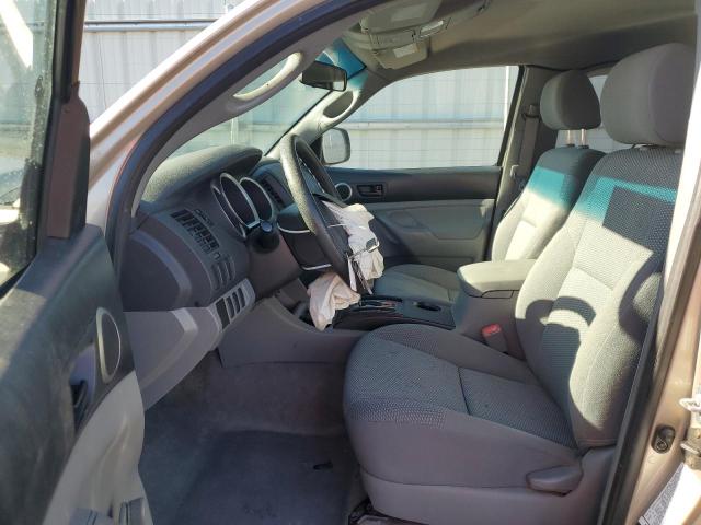 5TETX22N35Z108634 - 2005 TOYOTA TACOMA ACCESS CAB ოქროსფერი ფოტო 7