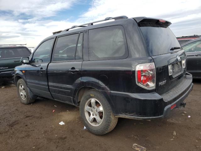 5FNYF28648B004958 - 2008 HONDA PILOT EXL BLACK photo 2