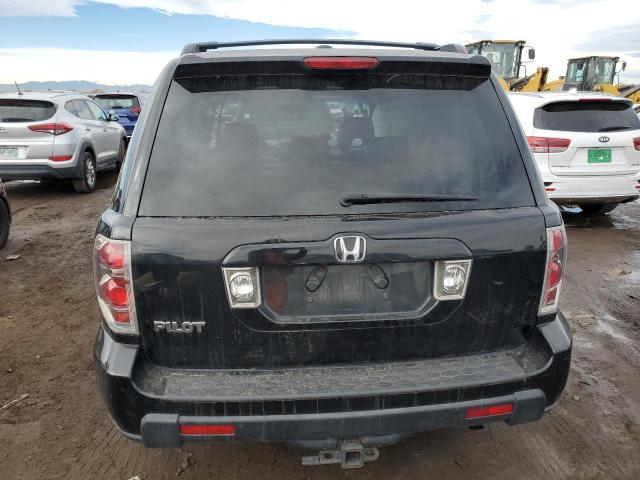 5FNYF28648B004958 - 2008 HONDA PILOT EXL BLACK photo 6